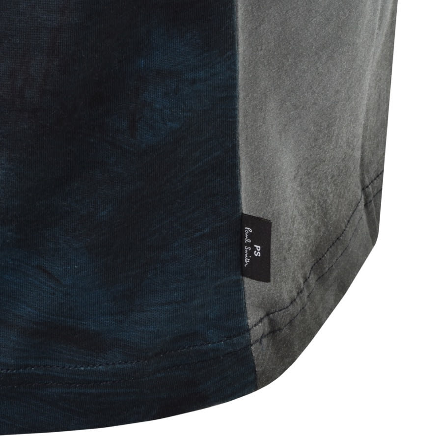 Alternative Image for ProductPS By Paul Smith Paint Stroke Polo T Shirt Blue3
